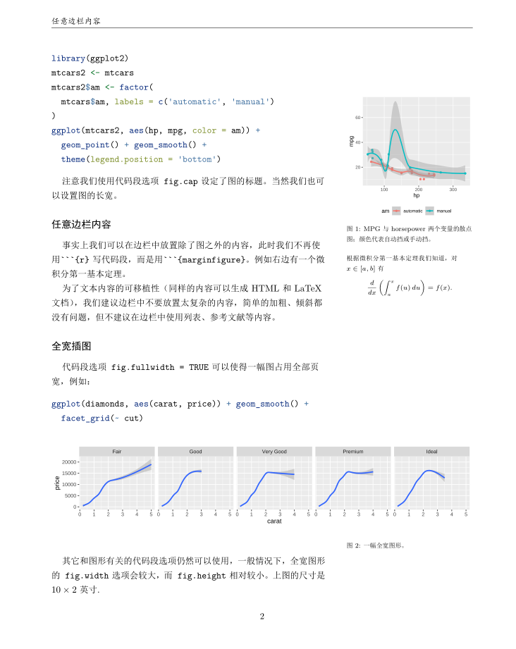 用 R Markdown 生成 PDF 学习笔记